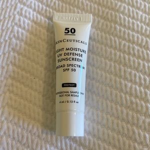 Light Moisture UV Defense Sunscreen SPF 50 Travel Sample Size .13 oz.  Unused